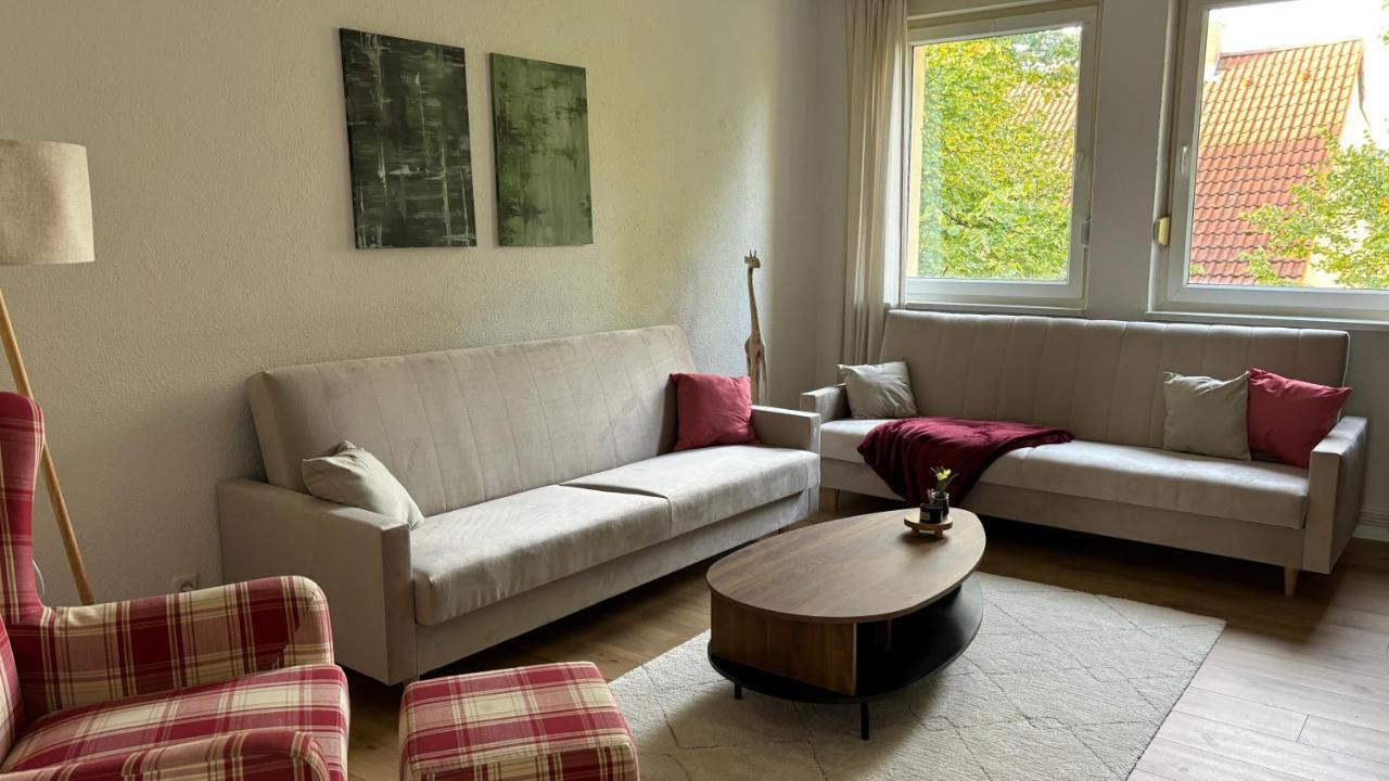 Bitterfelder Cityapartment Im Dichterviertel Zewnętrze zdjęcie
